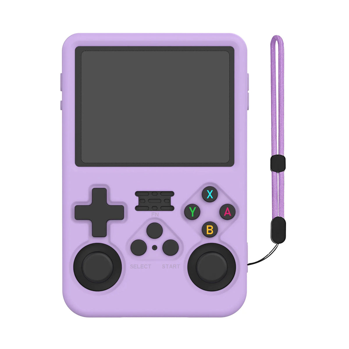 Protective case For R36S Silicone Case Soft 360° drop protection Case For R36s Handheld Game Console Accessories Zpaxo PURPLE