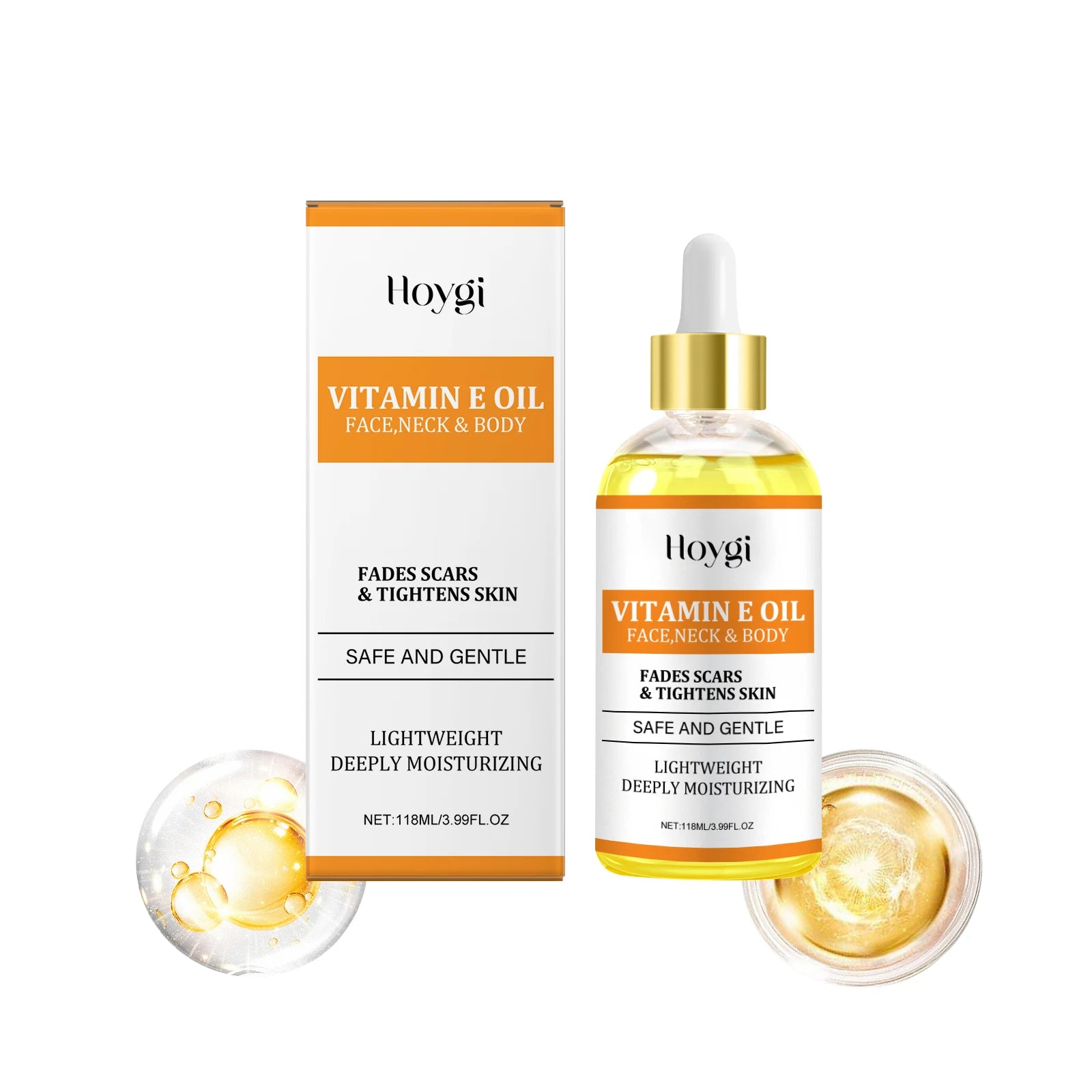 Vitamin E & Hyaluronic Acid Moisturizing Face & Body Oil Moisturizing Face Oil Zpaxo 1Pcs