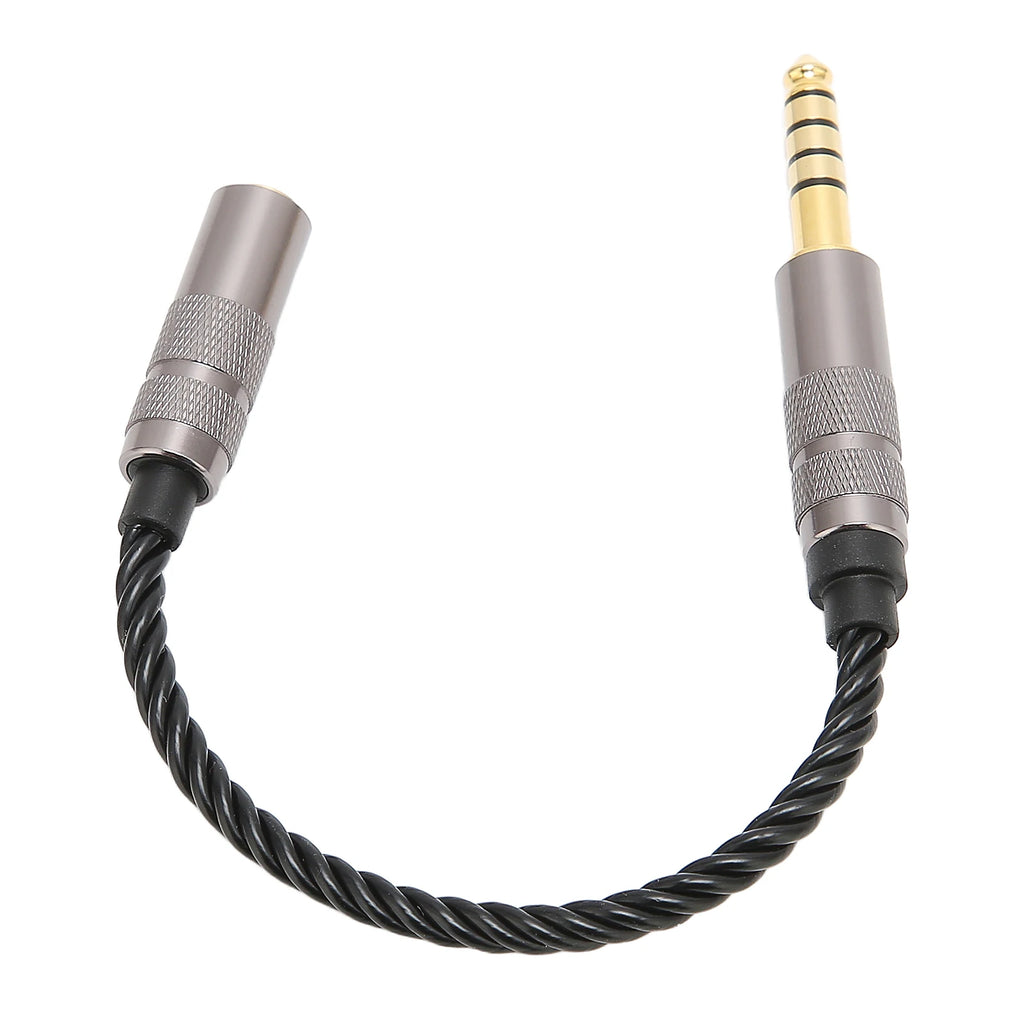 Headphone Adapter Cable Gold Plated Balanced Male Stereo Female Cord