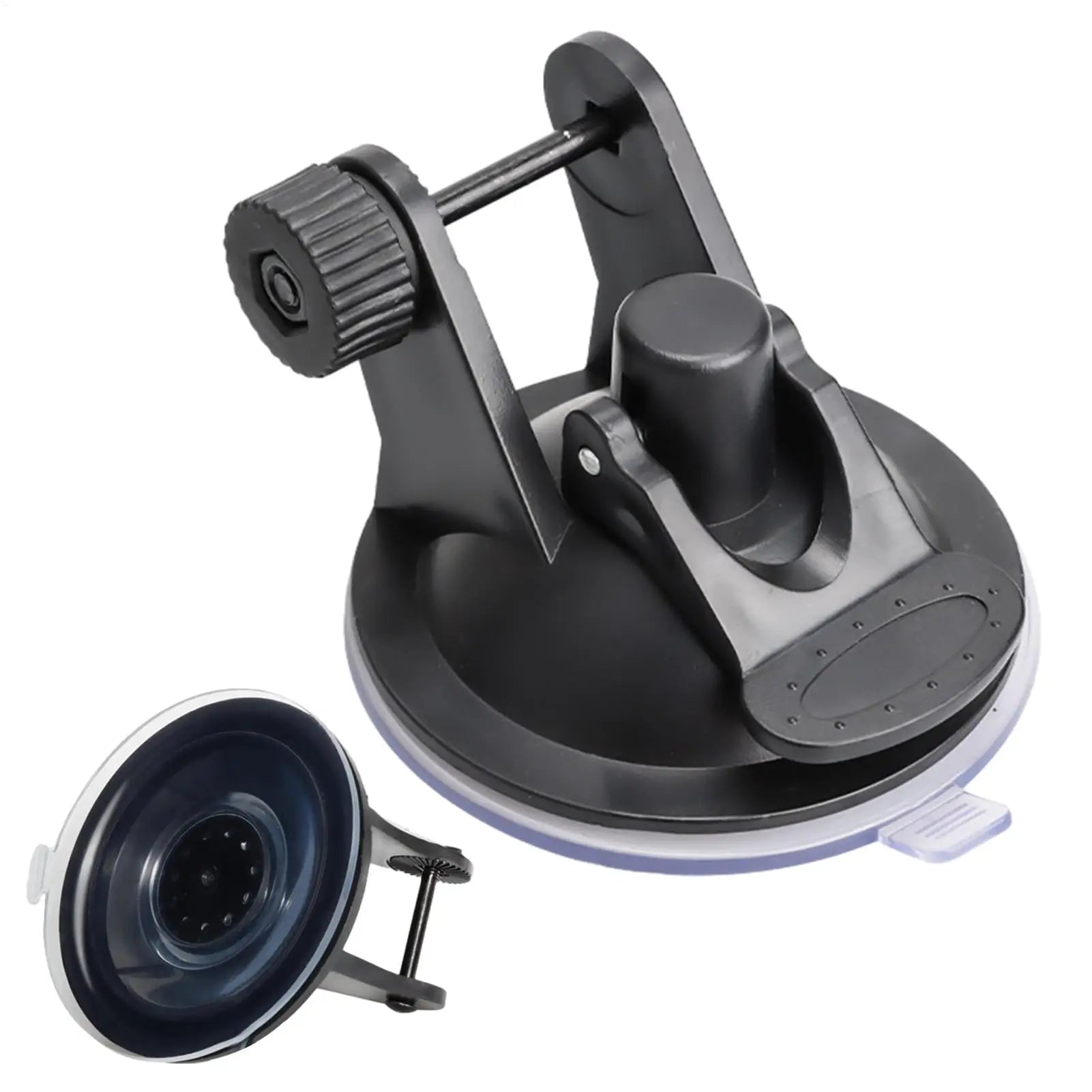 Car Dash Cam Mount 180 Degree Adjustable Camera Holder 68mm Suction Cup Auto Dash Cam Base Bracket for Car Dashboard Windshield Zpaxo Default Title