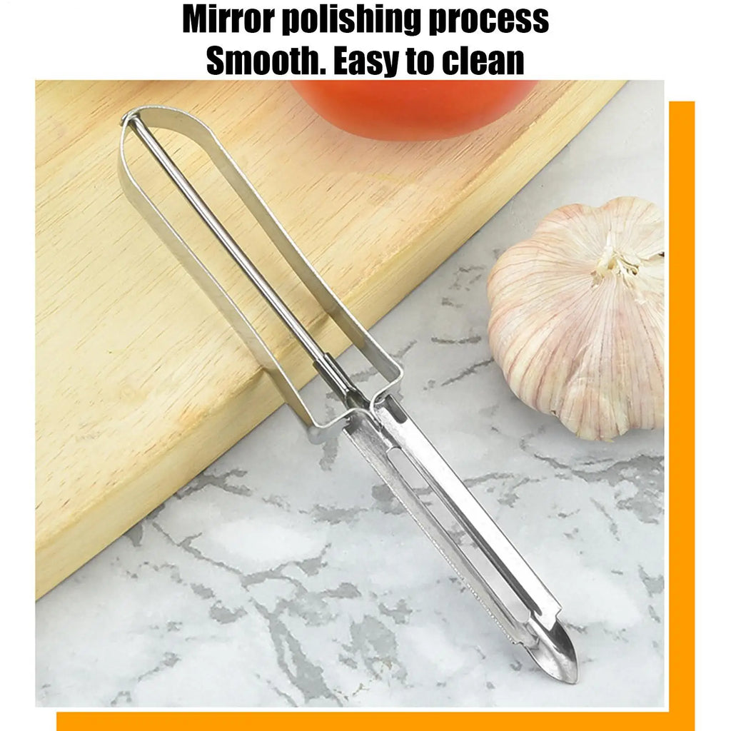 Veggie Peelers for Kitchen Multifunctional Comfortable Handle Peeling Tool Food Quick & Easy Peeling Kitchen Tools Kitchen Zpaxo