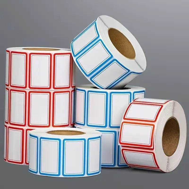 Residue-Free Freezer/Kitchen Labels: Waterproof, Oil-Proof Peel & Stick for Food Containers Zpaxo