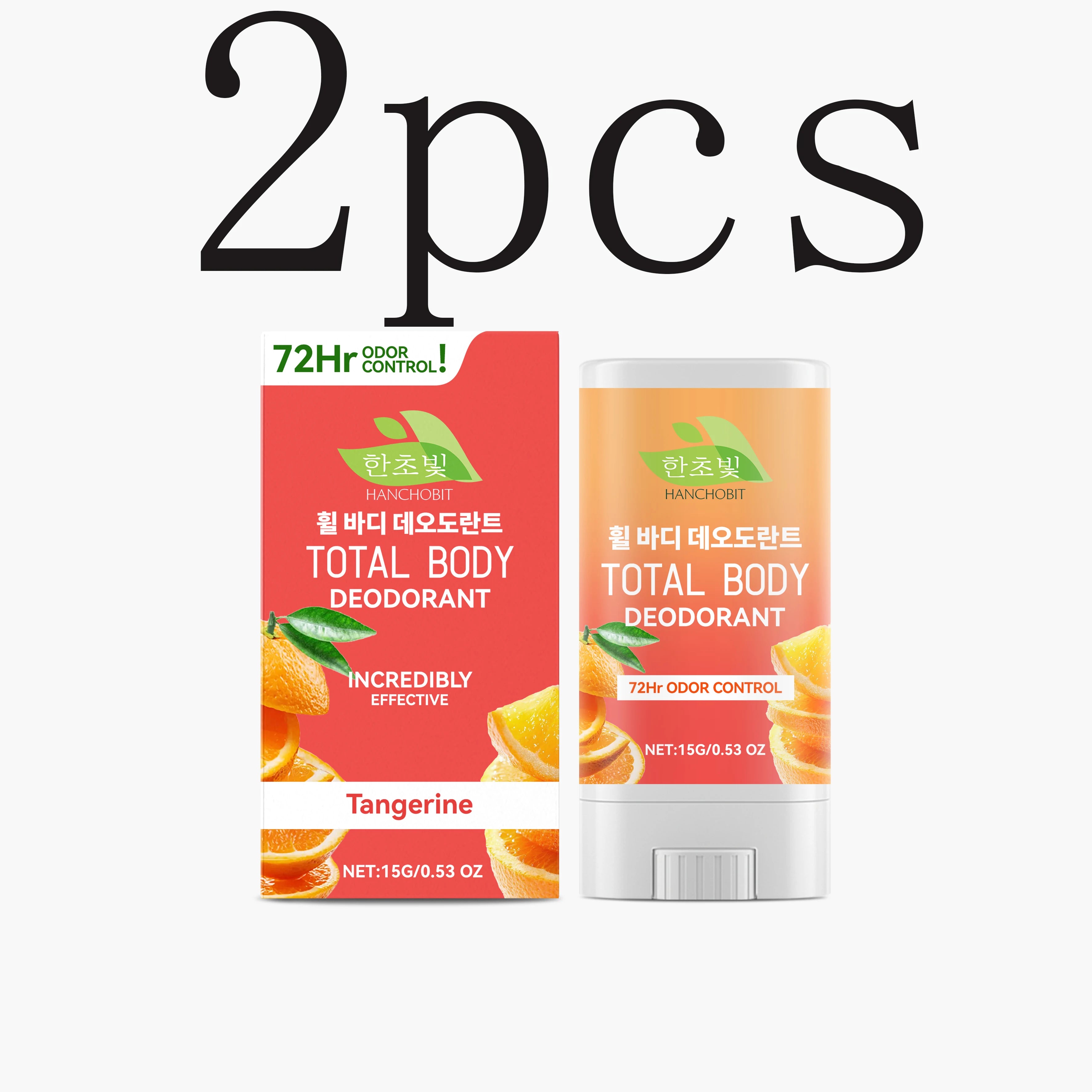 Hanchobit Body Care Stick – Odor Control & Portable Fragrance Deodorant Cream Stick Zpaxo 15gx2pcs