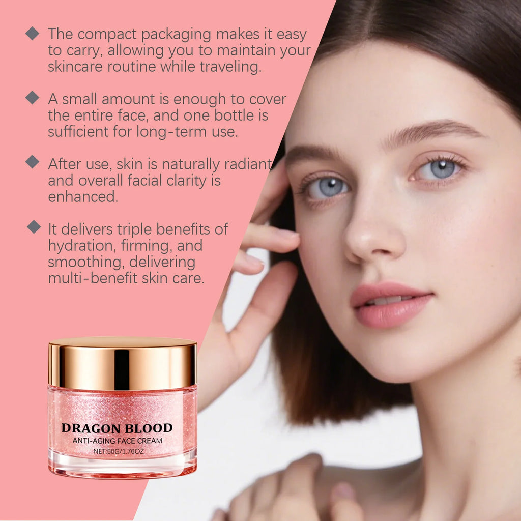 Dragon Blood Anti-Aging Cream & Serum Set | Retinol Firming Anti-Aging Skincare Set Zpaxo