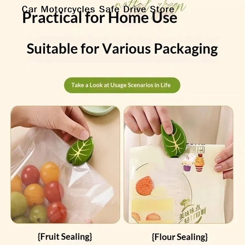 CM2pcs Sealing Clip Reusable Food Bag Creative Refrigerator Magnet