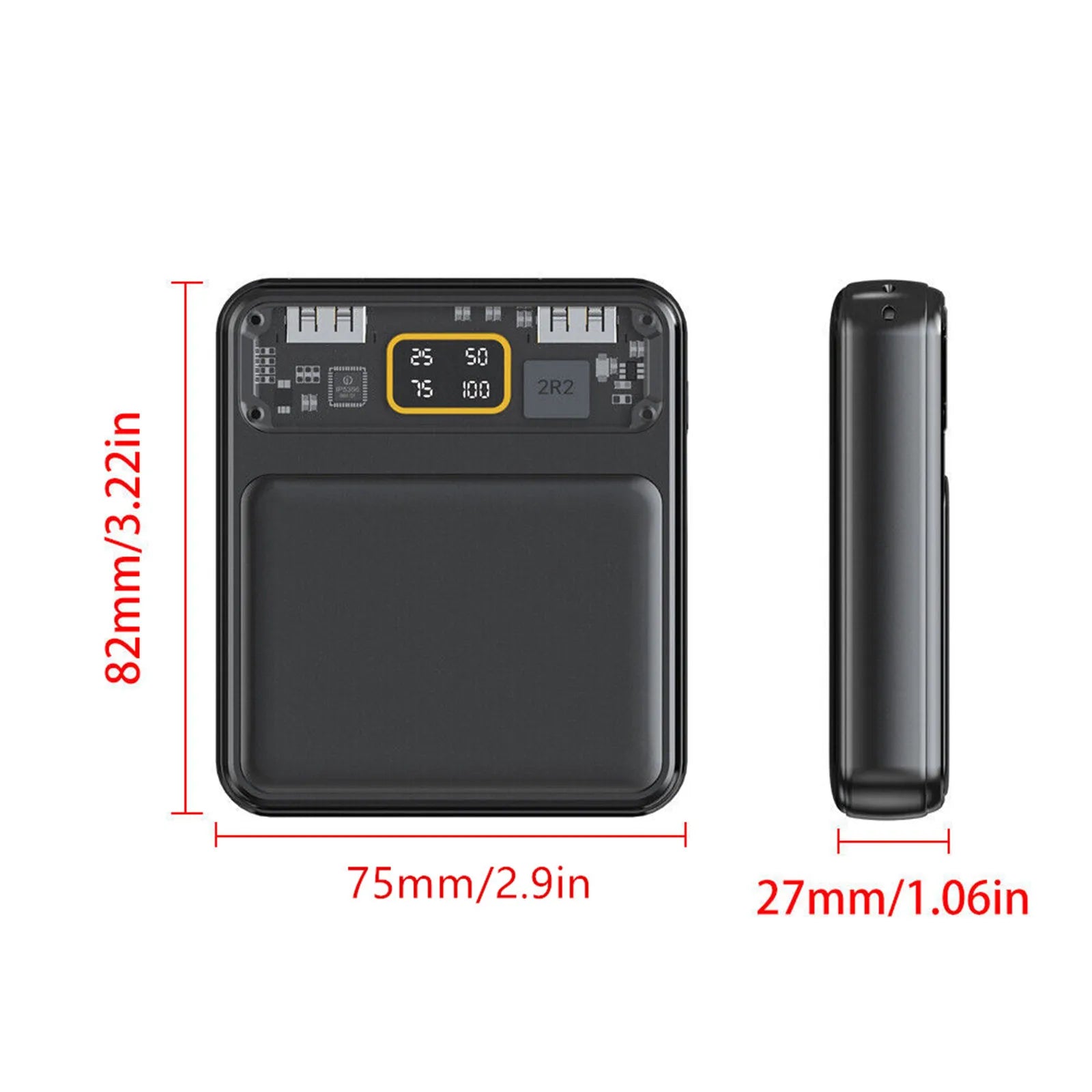 18650 Power Bank Cases 3X Battery Holder Storage Box Case 3 Slot