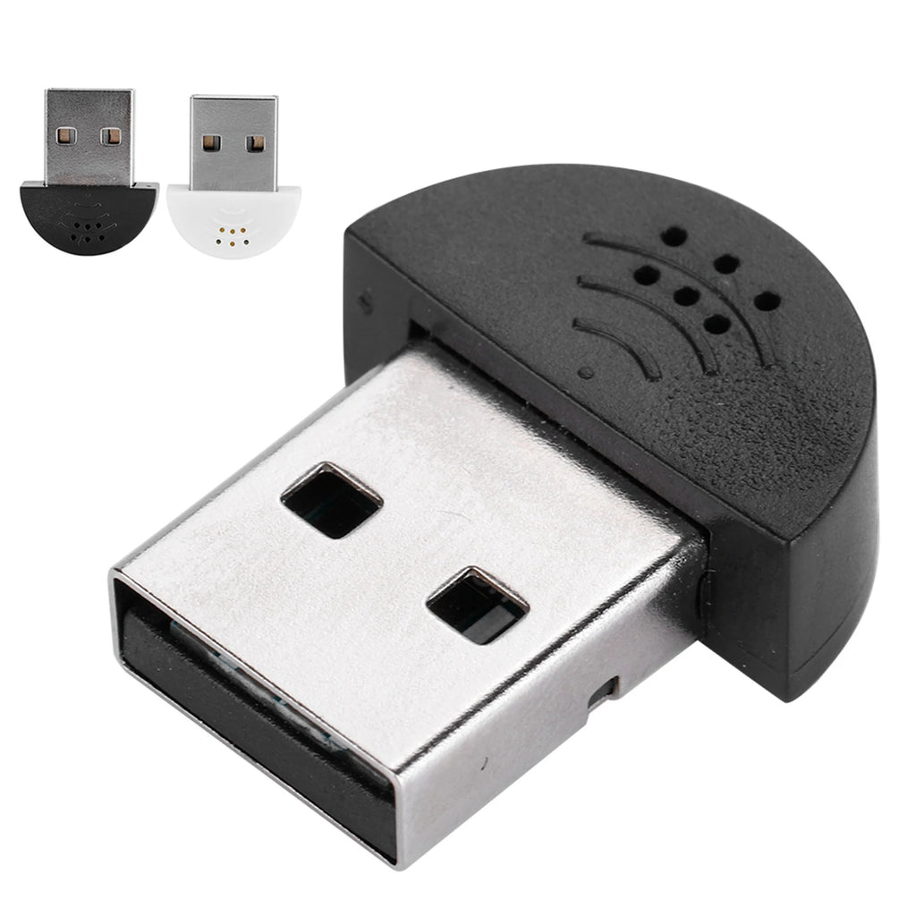 Portable Mini USB Microphone for Computer PC Studio Speech Microphone Recording Audio MIC Adapter Zpaxo
