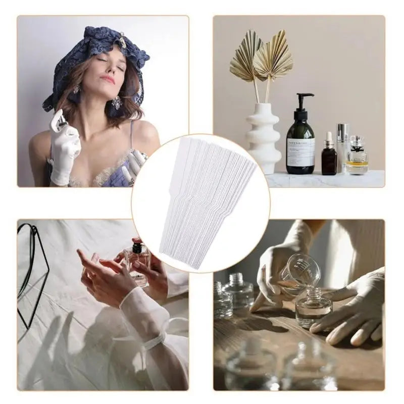 Perfume Test Strips Premium Bottle Tape Testing Fragrances Essential