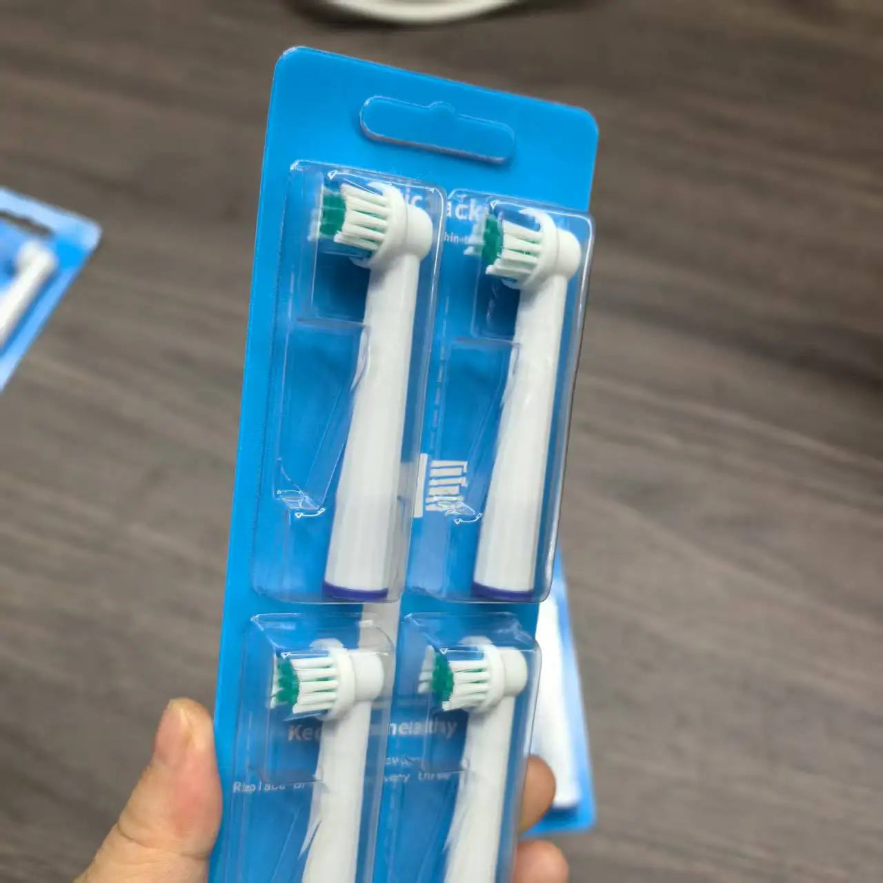 4 Electric Toothbrush Head Oral B Sensitive Replacement Brush Heads Zpaxo YMSB17A-4pcs