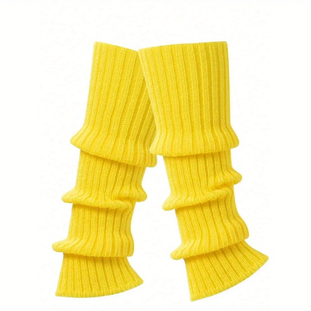 1 Pair Women's Warm Leg Socks Multi-color Options Festive Occasions