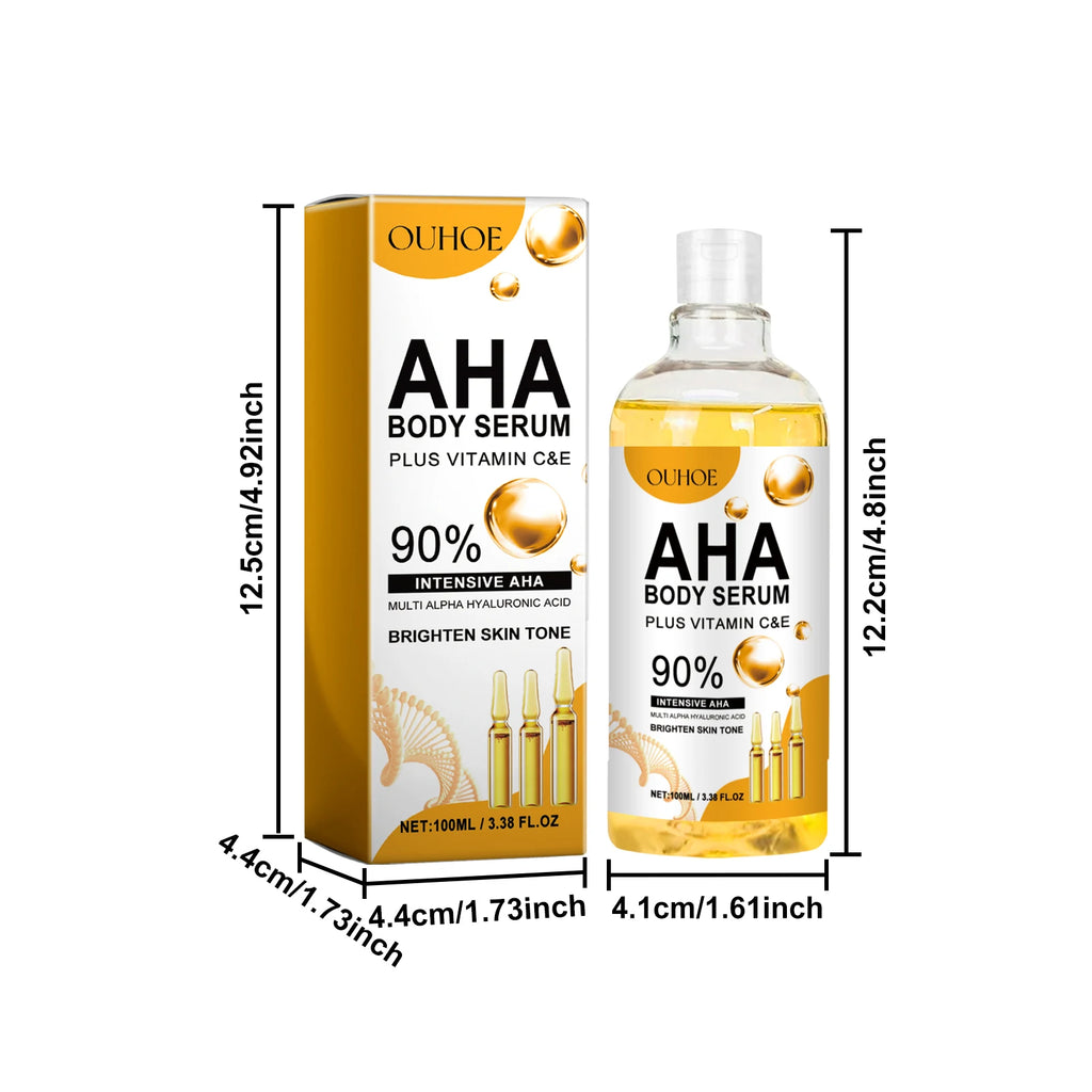 AHA Face & Body Serum – Dark Spot Corrector & Brightening Brightening Body Serum Zpaxo