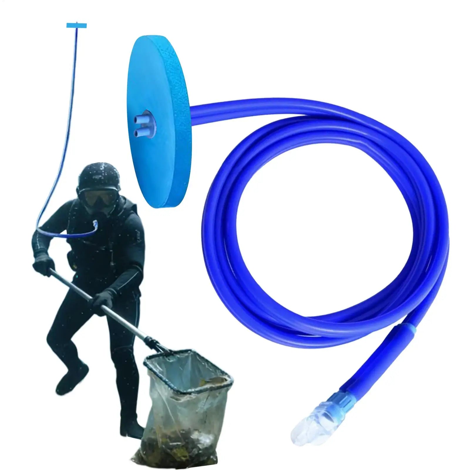 Full Dry Respirator Tube Comfortable Extended Snorkel Underwater Breathing Tube for Men Women Youth Teens Beginner Adult Diving Zpaxo