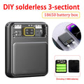 18650 Power Bank Cases 3X Battery Holder Storage Box Case 3 Slot