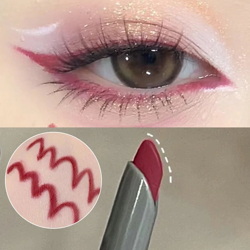Matte Wine Red Silky Long-lasting Eye Liner Gel Pencil Waterproof