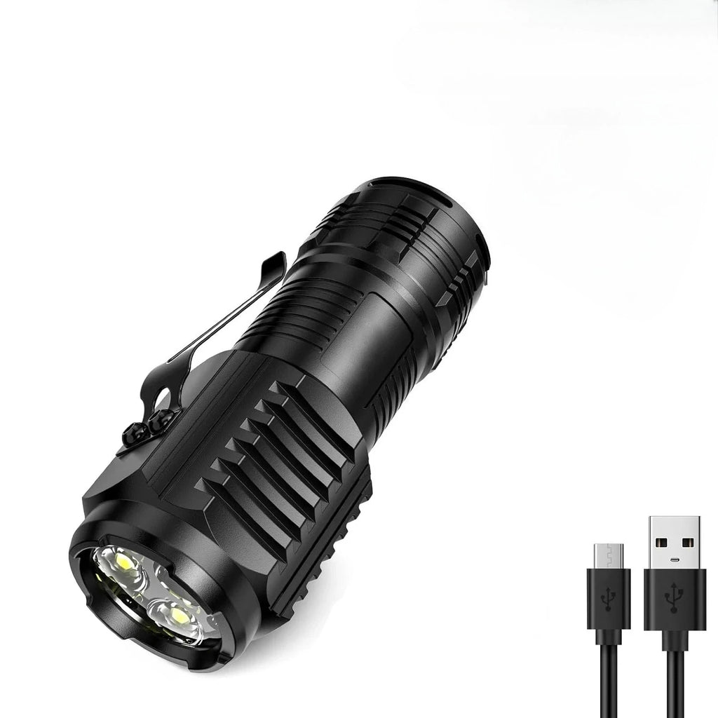 Rechargeable LED Mini Pen Clip Flashlight – 1000LM Waterproof