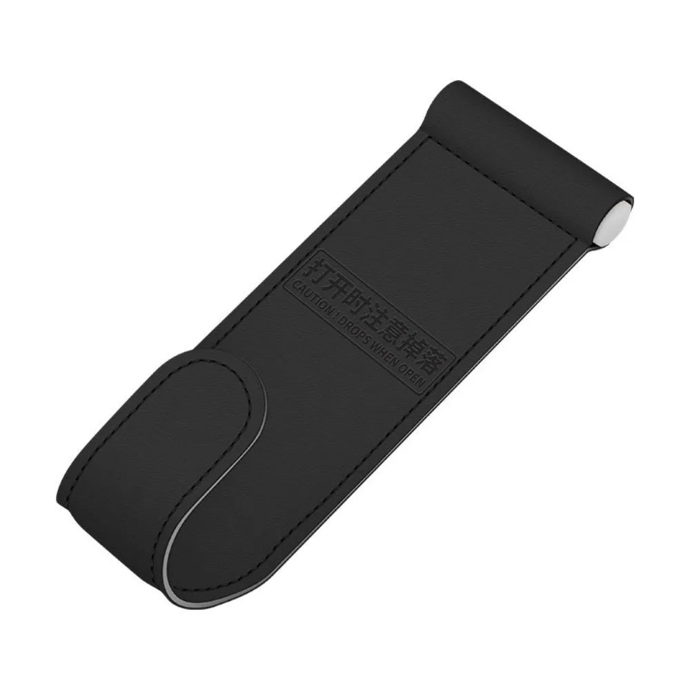 Wear-resistant Car Glove Box Hook Smooth Surface Single Hanging Zpaxo Black