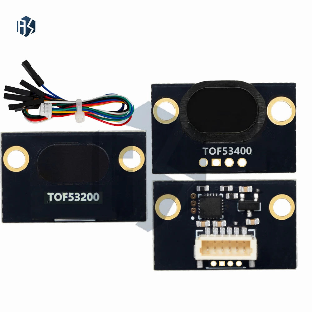 3V-5V TOF Laser Distance Sensors VL53L1X VL53L0X TOF53200 TOF53400 2M Zpaxo