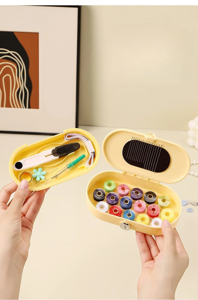 Dopamine new magnetic needle and thread box for home use high-quality and good dormitory home sewing set storage box Zpaxo