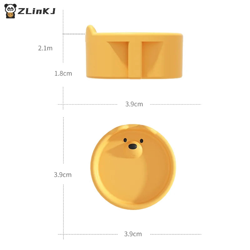 ▶5Pcs Baby Safety Protection Socket Protective Cover , Children Electric Shock Prevention Dust Protection Cover,Cartoon Design Zpaxo