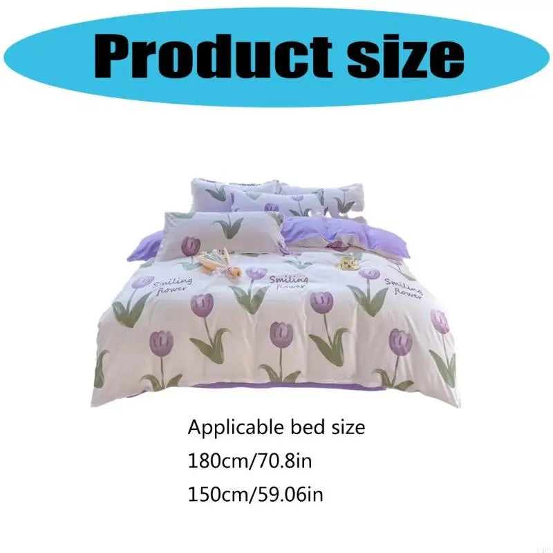 Bed Sheet Washed Cotton Textiles Gentle Brushed Queen Duvet Cover