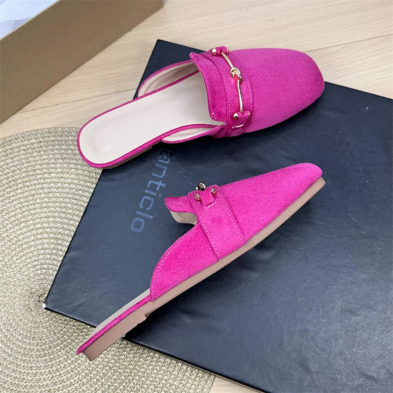 Baotou Slippers Women's Summer Spring Autumn 2025 New Outerdoor Fashion Summer Style Women Shoes Plus Sizes 45 44 Slippers Women Zpaxo