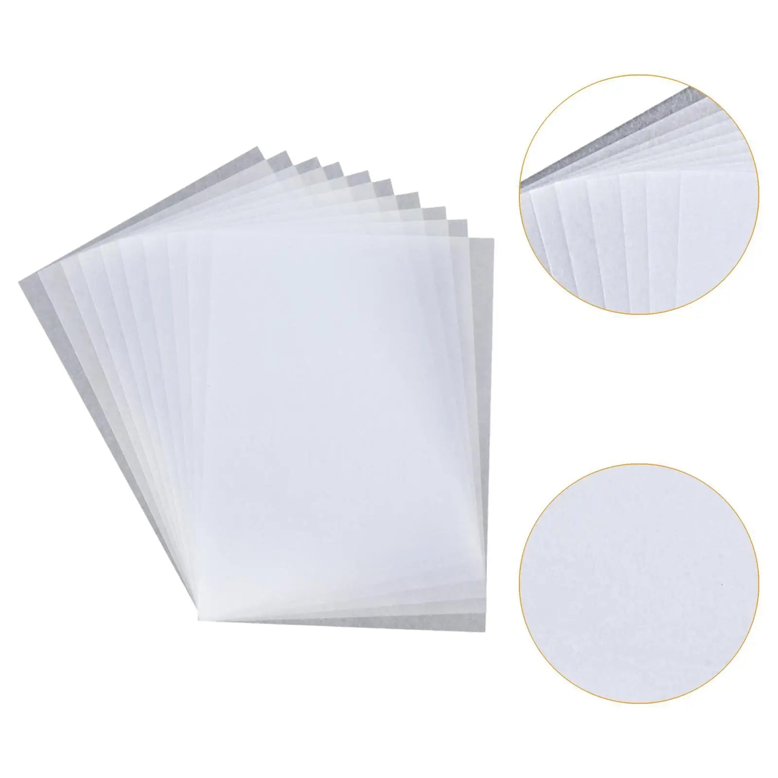 10Pcs Heat Shrink Plastic Sheets 0.3mm Thickness Multipurpose for Pendants, Earrings DIY Accessories Lightweight 5.7x7.8inch Zpaxo