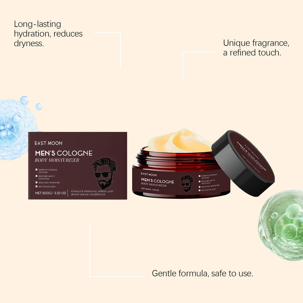 Men's Collagen Body Moisturizer – Woody Scented Body Lotion Men's Body Moisturizer Zpaxo
