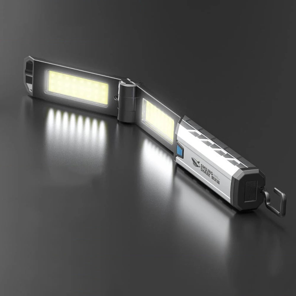XPE COB LED Work Light Magnetic Handheld Flashlight Hook Inspection