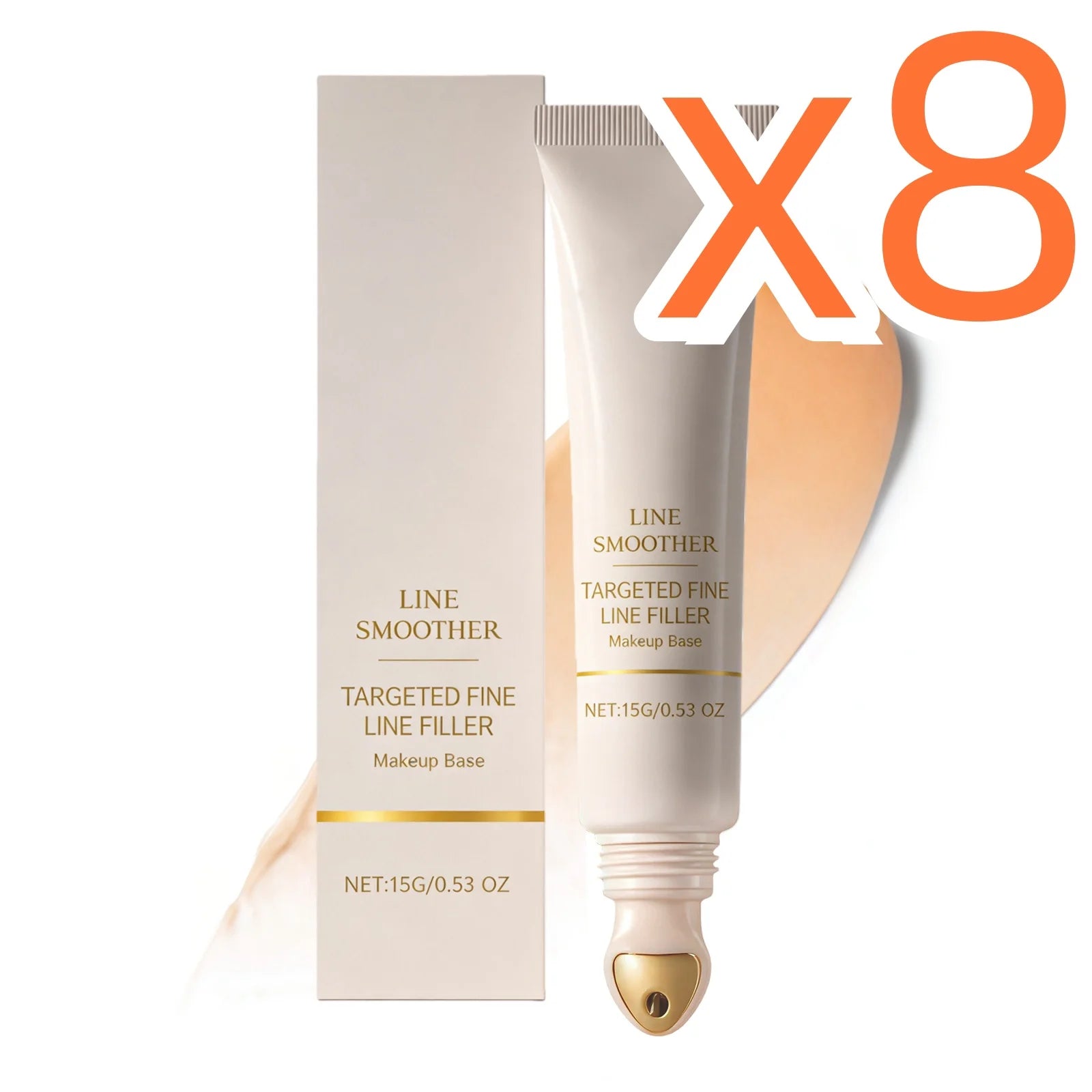 Nicotinamide 3-in-1 Makeup Primer – Pore Control, SPF & Brightening Face Makeup Primer Zpaxo 15g Boxed x8