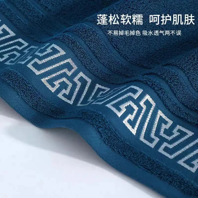 380g new pure cotton thick bath towel 70*140 soft absorbent no shedding color Zpaxo