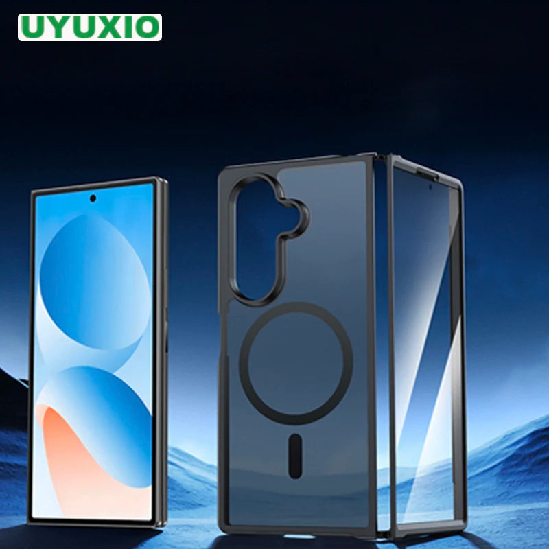 UYUXIO Magnetic Mobile Phone Case Samsung Galaxy Z Fold 7 Wireless