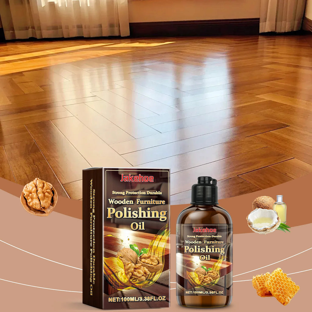 JAKEHOE Wood Furniture Polish Oil – Restore Shine & Protect Furniture Polish Oil Zpaxo