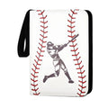Trading Card Binder 400 Pockets 50 Pages Zipper 3-Ring Album