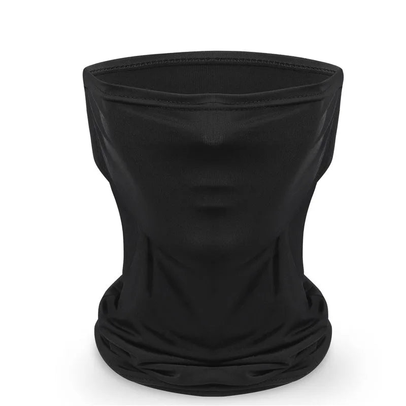Breathable Summer Cycling Headwear Ice Silk Anti UV Face Cover