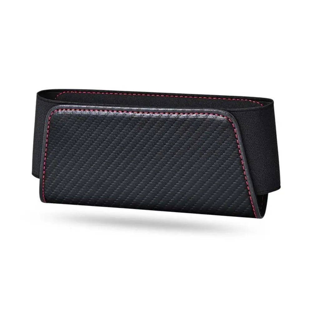 Leather Car Glasses Organizers Self Adhesive Collecting Bag Storage Zpaxo