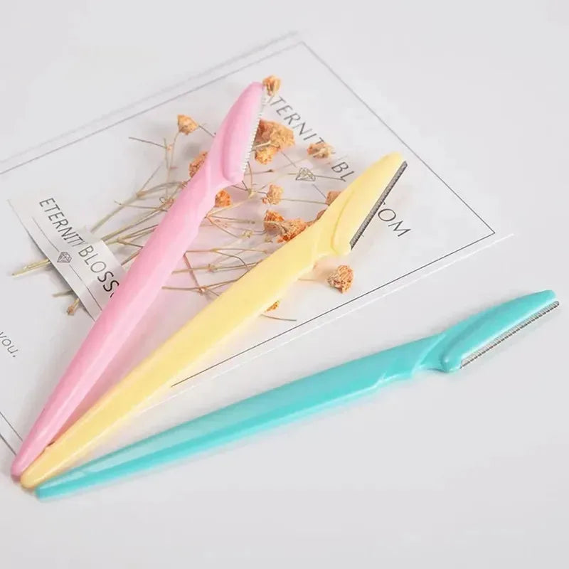 Mix Color Eyebrow Razors – Face & Body Hair Trimmer 1–10 Pcs