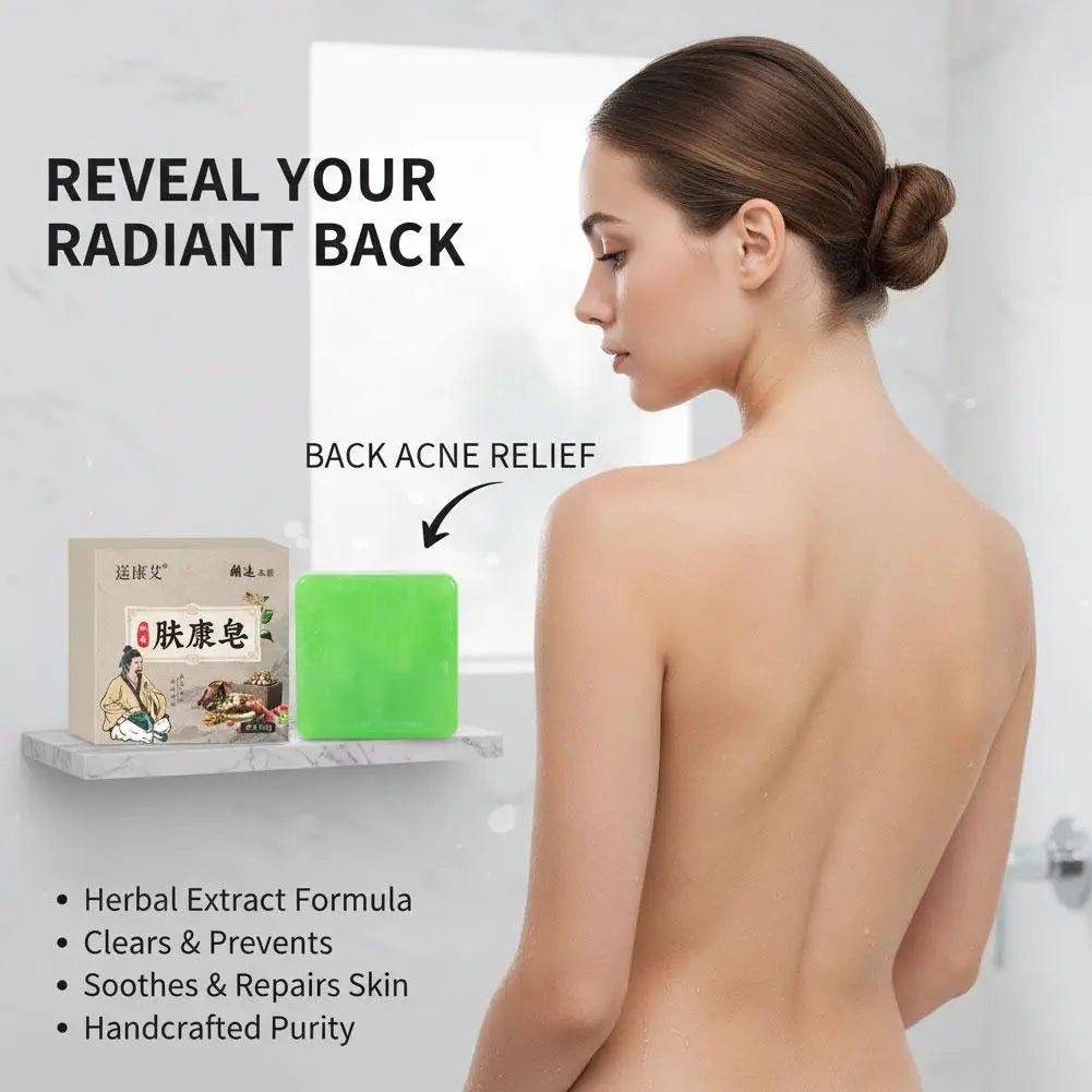 Relieve acne and eliminate body odor Oil Soap Bar for Face & Body Natural Skin Cleanser for Oily, Dry & Itchy Skin Zpaxo