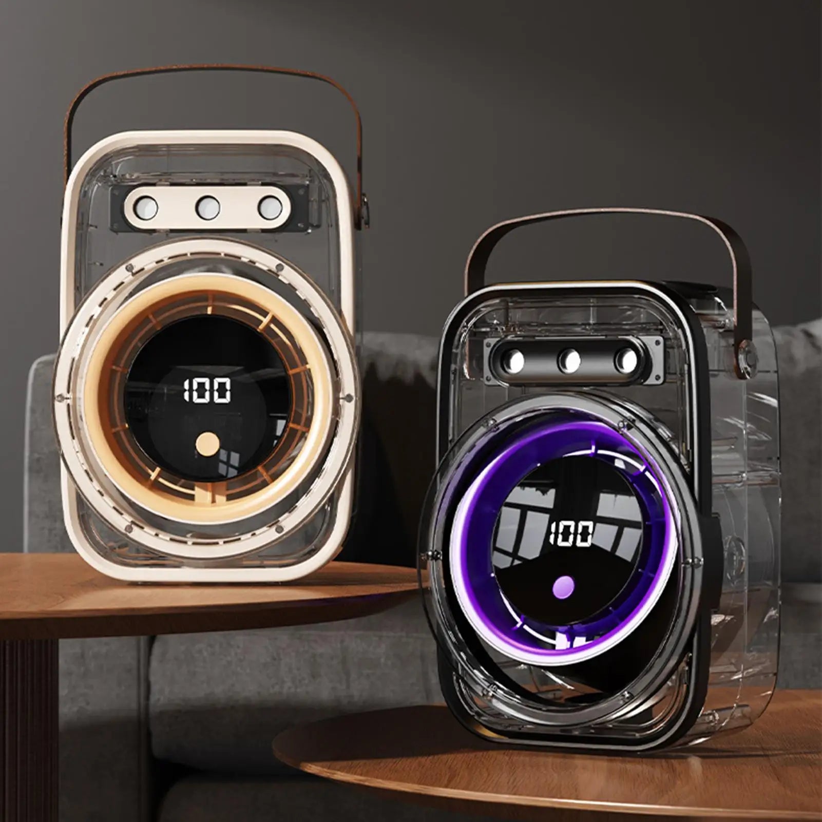 Mini Portable Air Cooler Evaporative Cooling Fan Personal 5 Speed