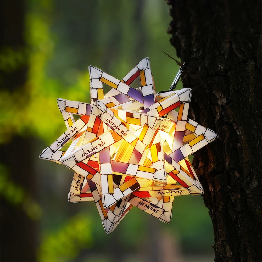 DIY Handiwork Camping Lamp Cover Waterproof Outdoor Lantern Shade