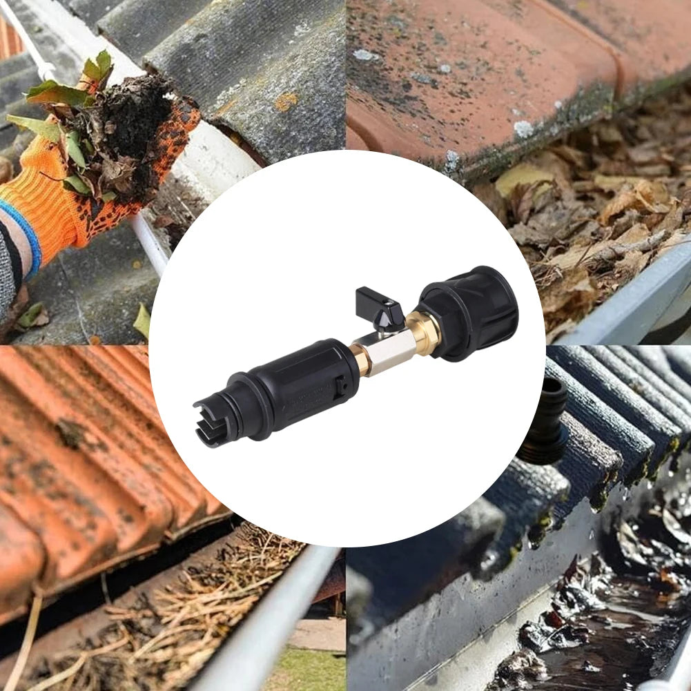 High Pressure Washer Nozzle with Safe Lock Angle Adjustable Washer Nozzle Duckbill Water Gun Sprayer for Car Washing Zpaxo