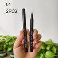 Quick-dry Eyeliner Pencil Makeup Long Lasting Smooth Matte Eye Liner Zpaxo 01-2PCS