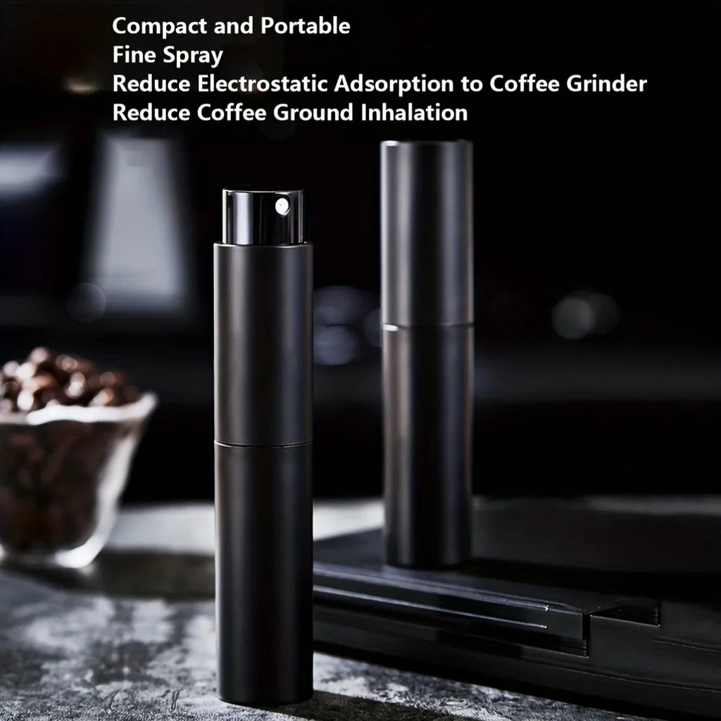 1PC 10ml Rotary Handheld Anti-Static Coffee Bean Spray Bottle Precision Grinding Tool for Coffee Lovers Zpaxo