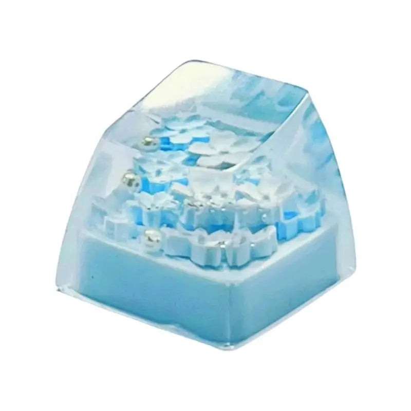 652F Semitransparent 3D Blossomy Rosin Keycaps Mechanical Keyboards Zpaxo