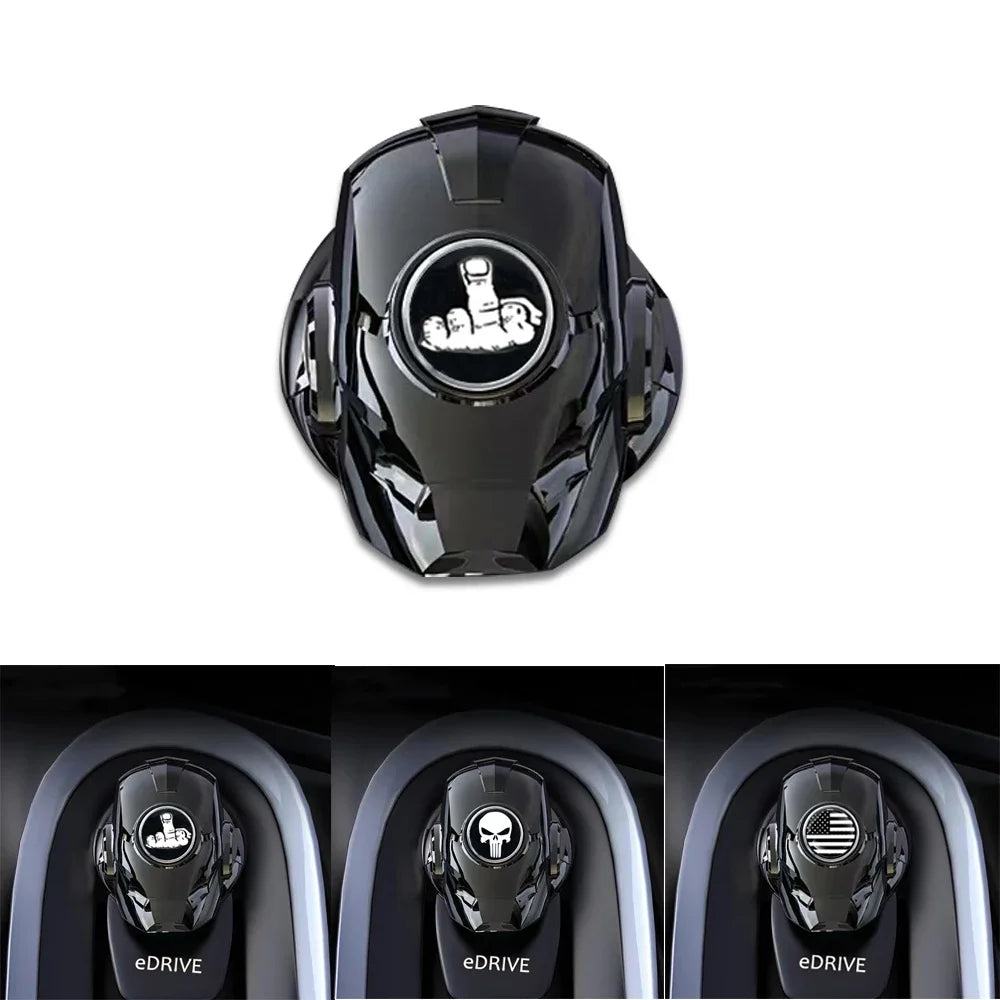 Metal Start Stop Button Cover – Car Ignition Protective Cap
