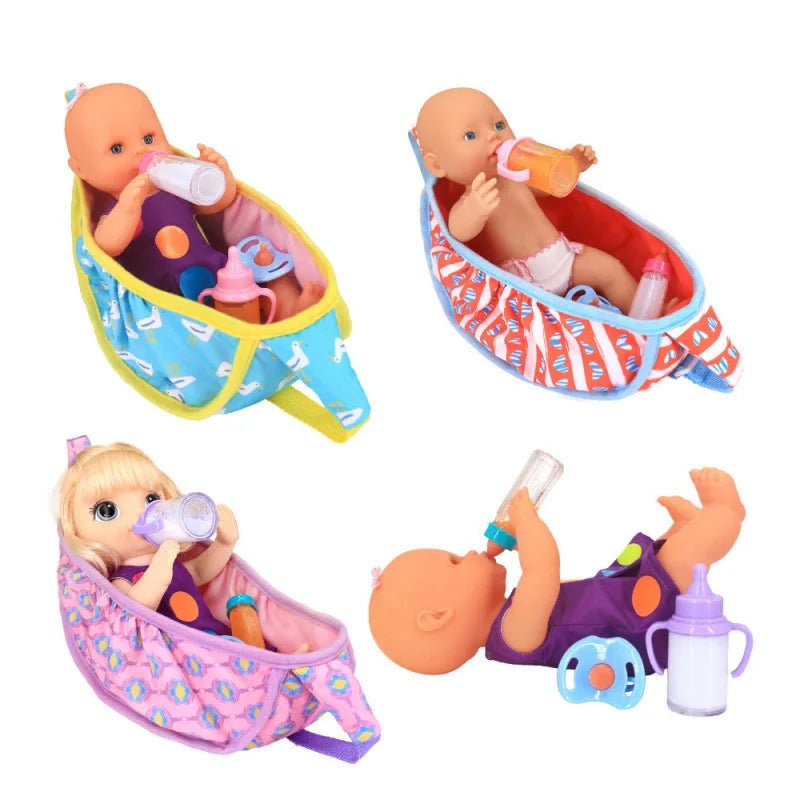 Large Doll Baby Bottle 6 Magic Feeding Suitable Milk&juice Bottles