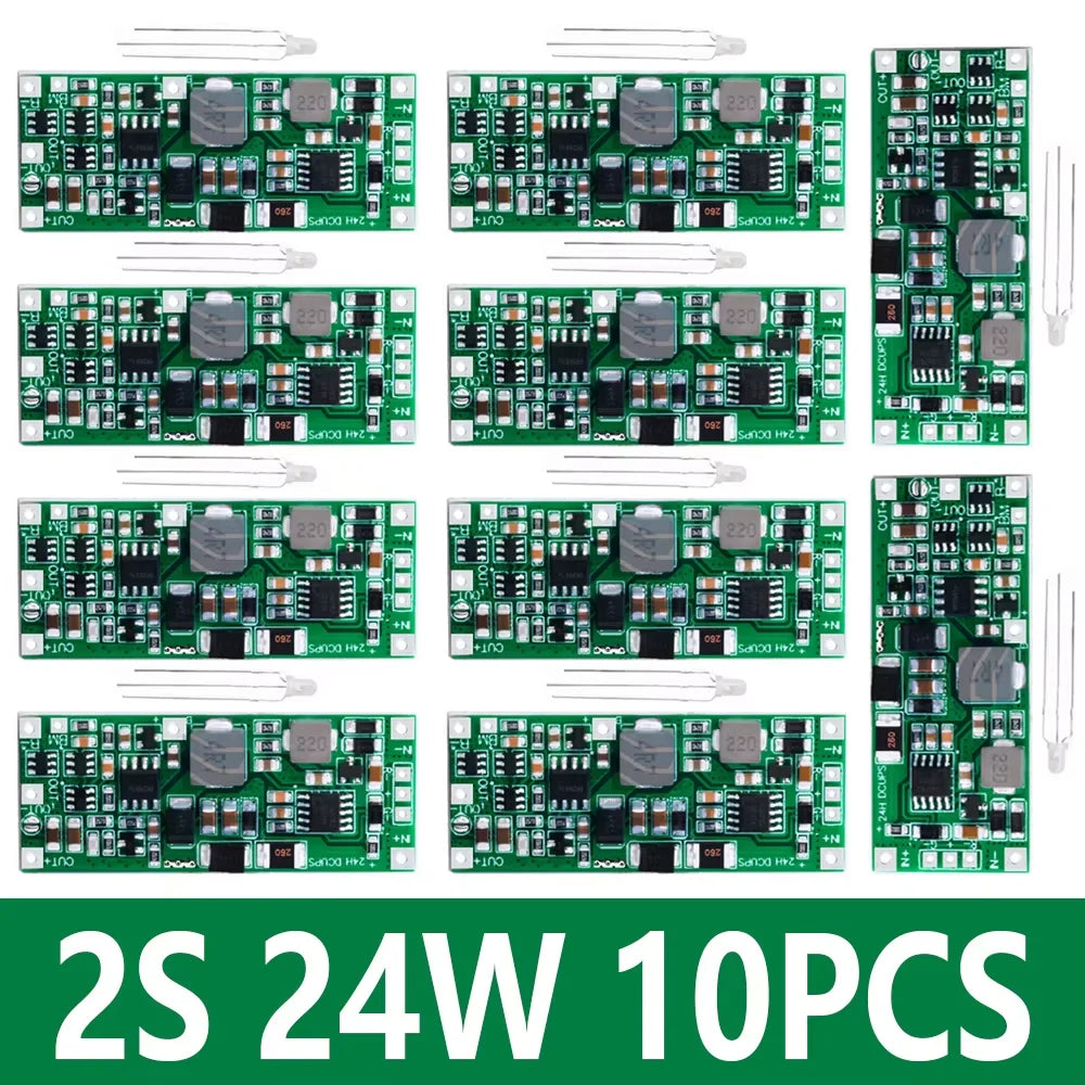 DC 12V 15V 24W 1A UPS Power Supply Module Uninterruptible Control Zpaxo 10pcs