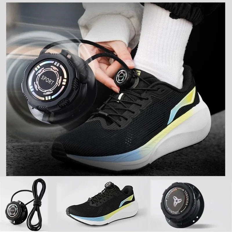No-Tie Elastic Shoelaces with Swivel Buckle – Kids & Adults