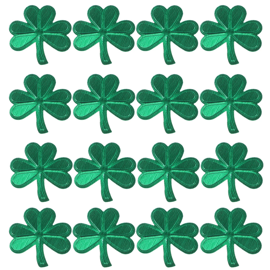 1 Bag Shamrock Lucky Sequins Irish PVC Confetti Party Table Scatter
