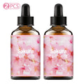 SAKURA Essential Oil Natural Fragrance Suitable Body Massage Zpaxo SAKURA 2pcs 30ml