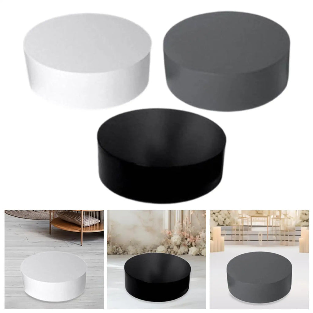 Cylinder Pedestal Plinth Stand – Bridal, Event & Store Display Display Pedestal Stand Zpaxo